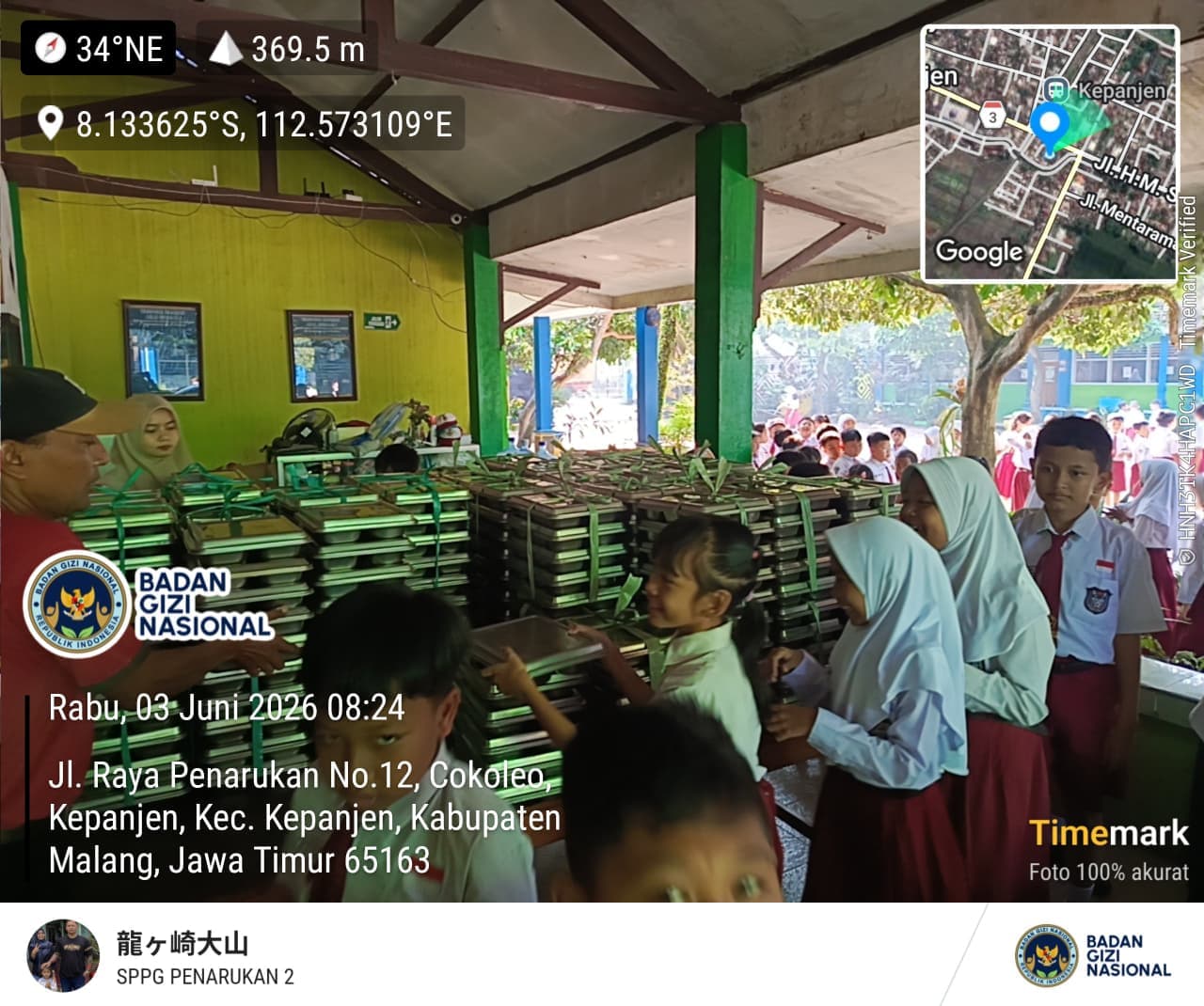 Program MBG di Penarukan 2 Berjalan Lancar