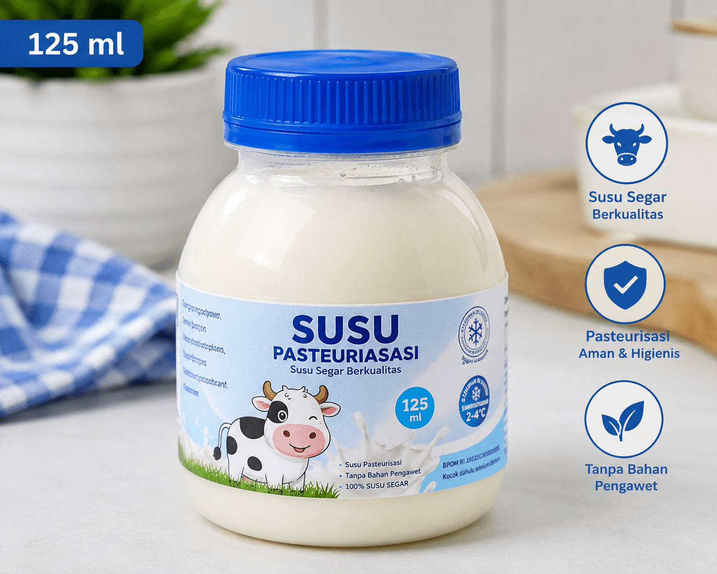 Manfaat Minum Susu Pasteurisasi Untuk Kesehatan