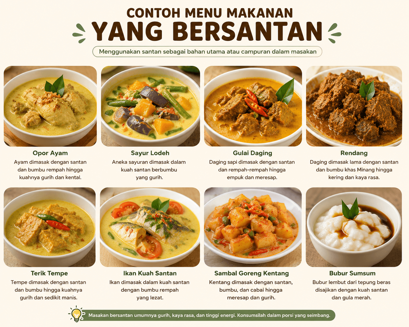 Mengapa Menu Makanan Bersantan Tidak Disarankan dalam Menu MBG?